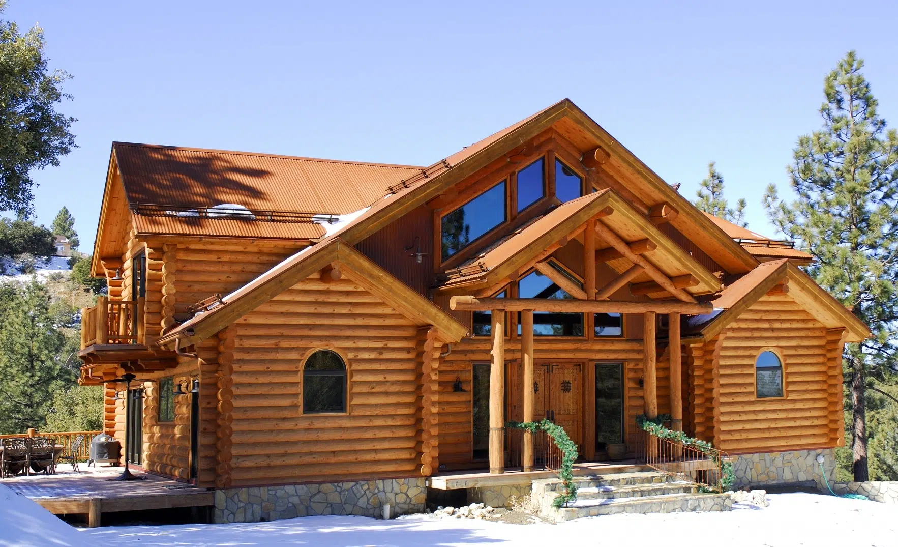 La résistance de la maison en bois