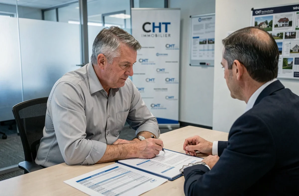 Consultation avec un conseiller immobilier pour monter un dossier de financement d'achat immobilier