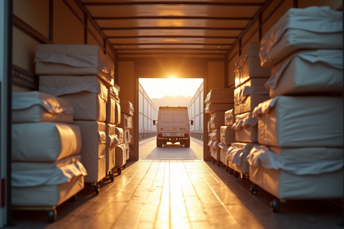 camion déménagement