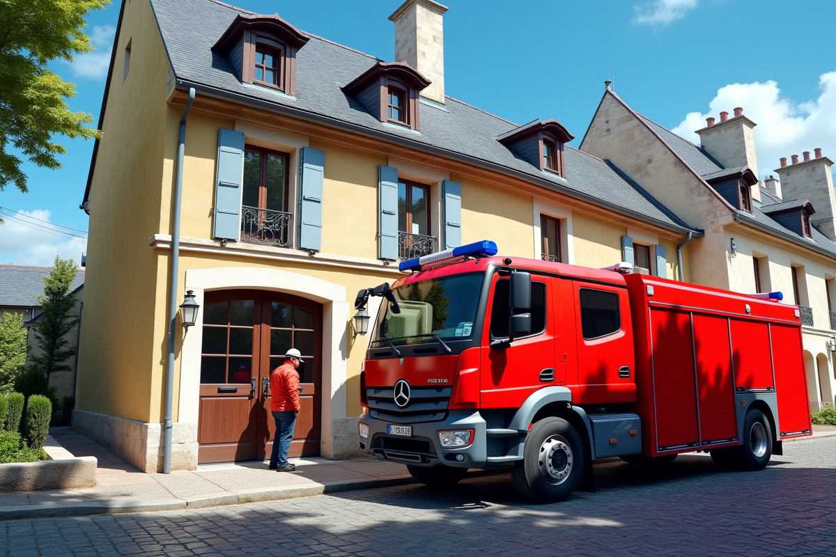 maison incendie