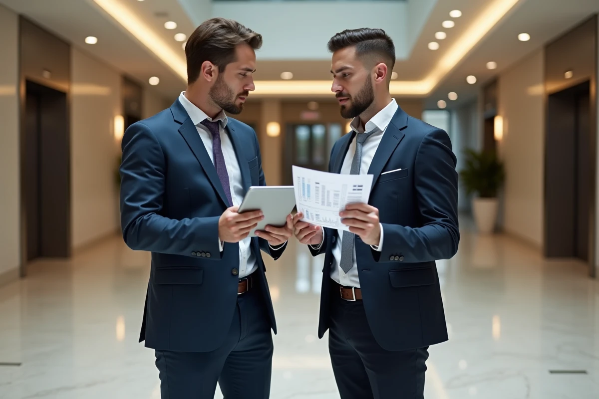 Deux professionnels de l